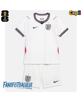 Anglia Echipament de Fotbal Replică Mondial 2026 Copii Acasa (+ Șorturi)